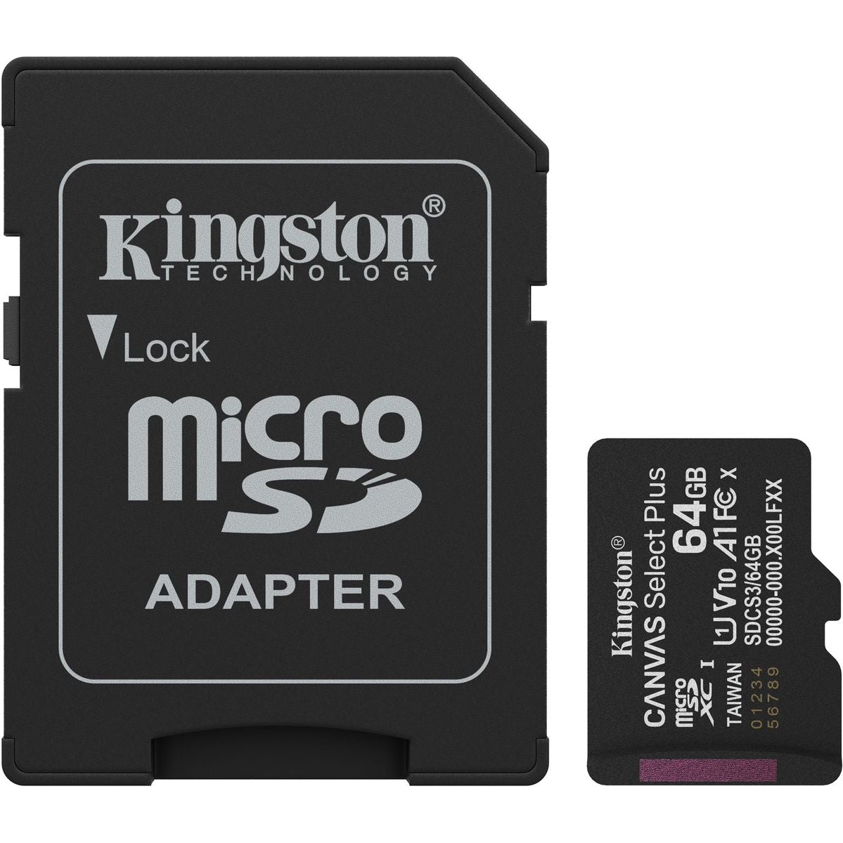 Kingston 64GB MicroSDXC Canvas Select