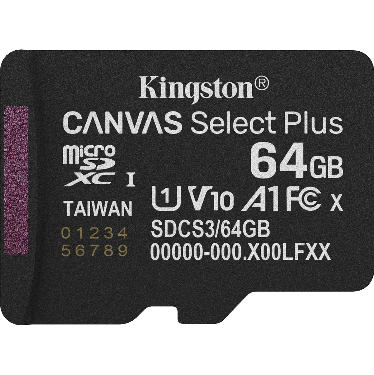 Kingston 64GB MicroSDXC Canvas Select