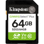 Kingston 64GB SDXC Canvas Select Plus