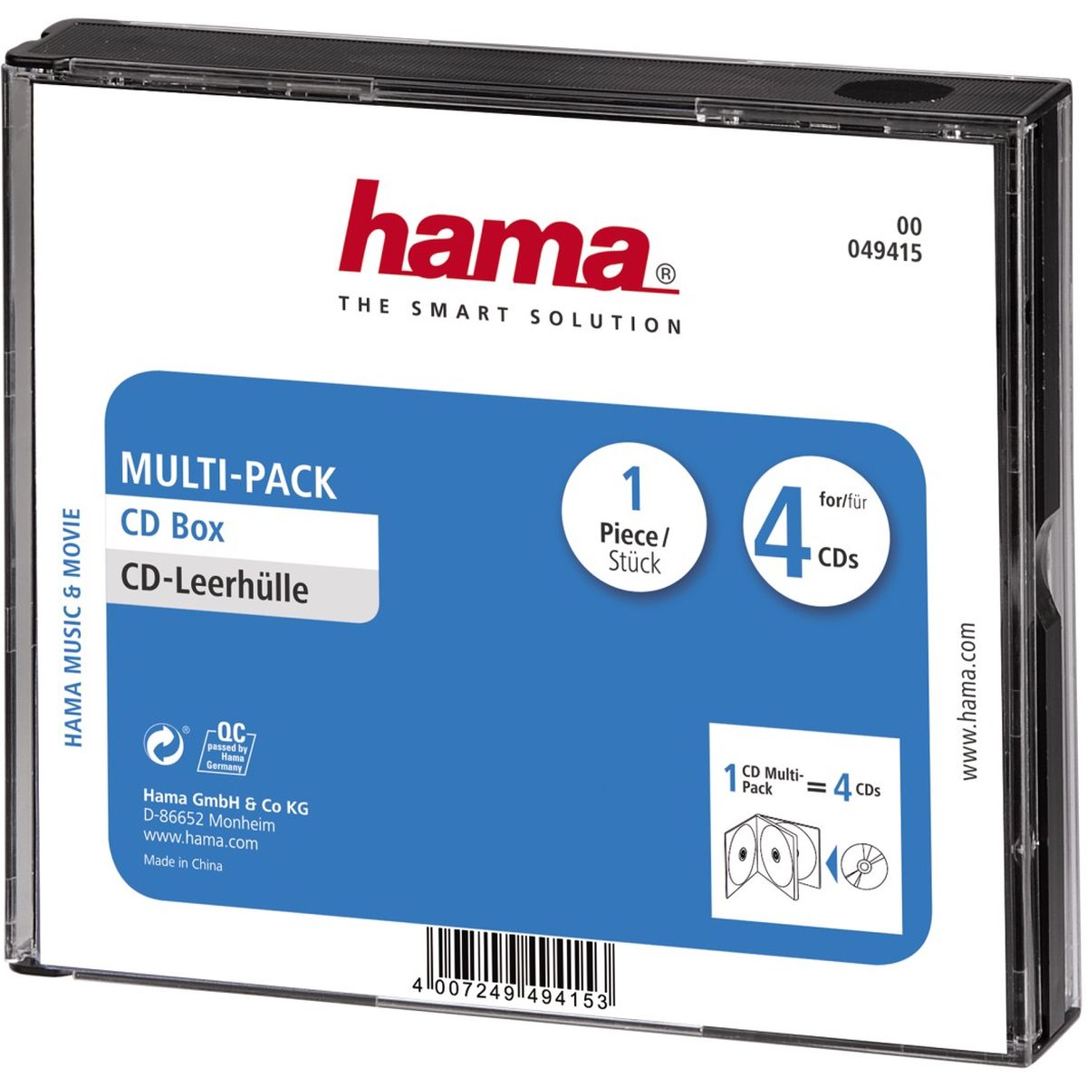 Hama Multipack 4 CDs