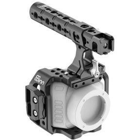 8Sinn Camera Cage For Blackmagic Micro Studio Camera 4K G2 + Top Handle Pro V2