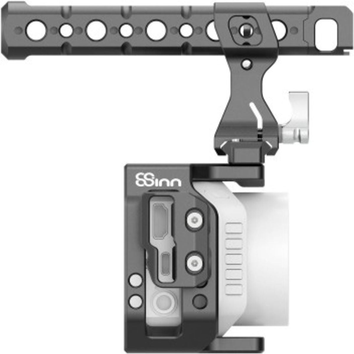 8Sinn Camera Cage For Blackmagic Micro Studio Camera 4K G2 + Top Handle Pro V2 - image 2 of 3