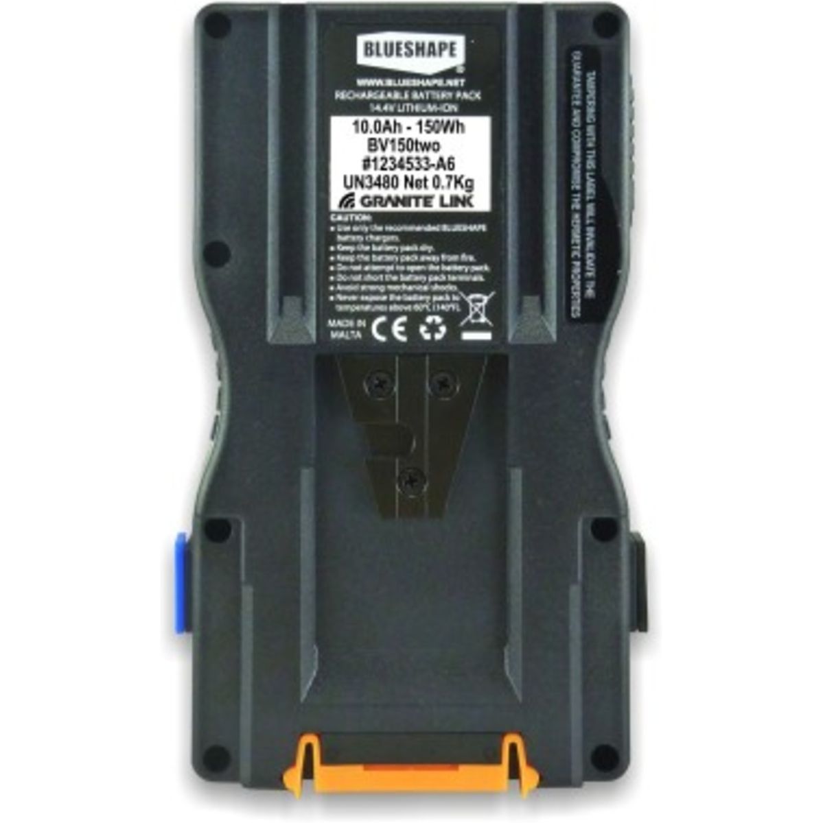BLUESHAPE Vlock Li-ion Battery 150 Wh 10 Ah (4.5 mm Tick) WiFi System - image 4 of 4