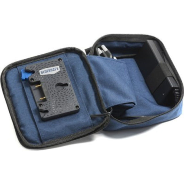 BLUESHAPE 4.5A Single Gold Mount Battery Charger w/ Travel Case