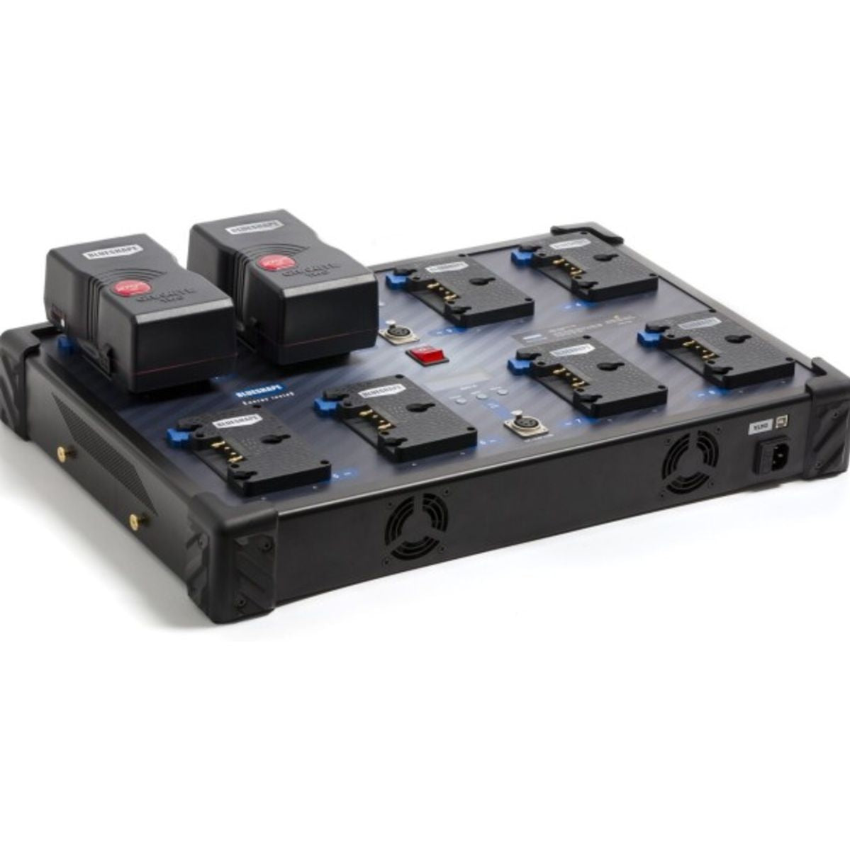 BLUESHAPE Studio Charger 3STUD Batteries Wall Mounting Charges 8 Batteries - image 2 of 2