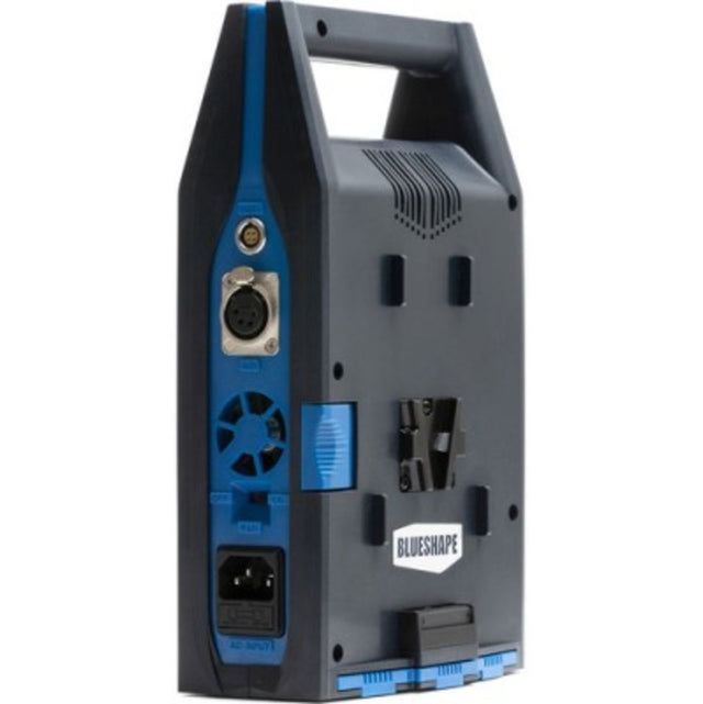 BLUESHAPE 2X Parallel Charger For 3-STUD Battery 6AH On/Off Fan Noise Reduction