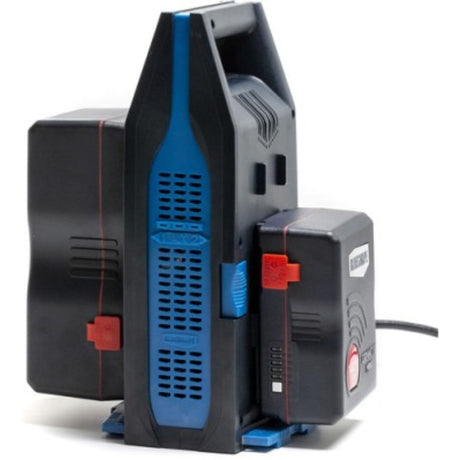 BLUESHAPE 2X Parallel Charger For V-Lock Battery 6AH. On/Off Fan Noise Reduction - image 3 of 3