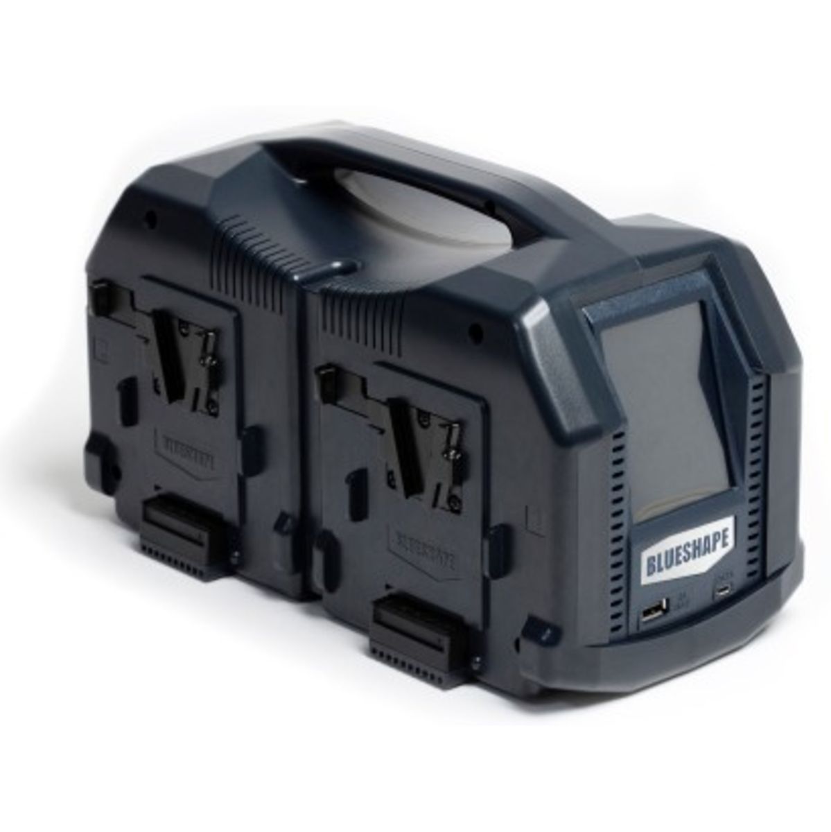 BLUESHAPE Studio Charger Vlock Batteries Charges 4 Batteries Simulatenous - image 2 of 5