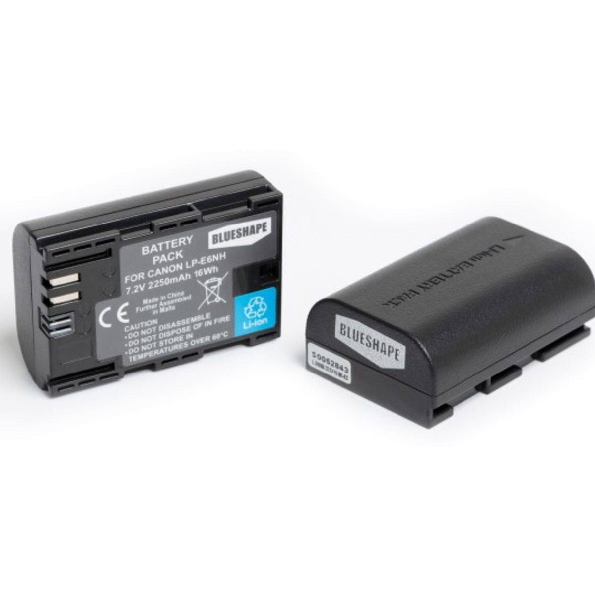 BLUESHAPE LP-E6H Battery Compatible w/ Canon And Blackmagic 7.2V 2250mAh 16WH - image 2 of 4