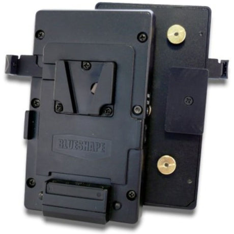 BLUESHAPE Vplate - Gold Mount Adapter w/ Power Tap Output