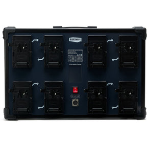 BLUESHAPE Studio Charger Vlock Batteries Wall Mounting Charges 8 Batteries