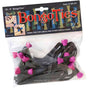 BongoTies Flamingo Pink Bongo Pin