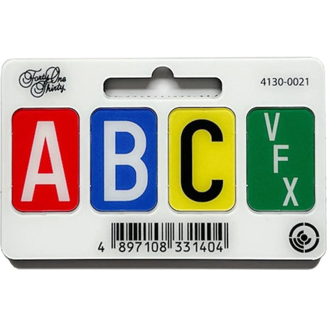Filmsticks Wet Weather A B C VFX Tags - W/Velcro - Various