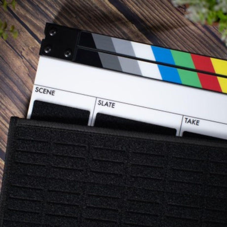 Filmsticks Gripsticks ClapperBoard Cover w/ Fastener Soft Side And D Rings - image 4 of 5