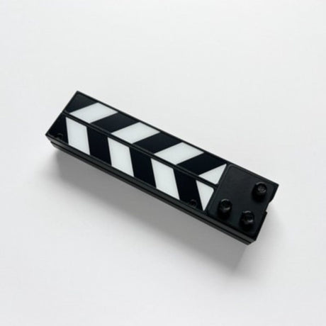 Filmsticks Tiny 6 All Weather Resin Clapper Sticks w/ Black&White Chevron Lam... - image 5 of 5
