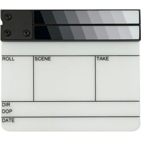 Filmsticks Greyscale Gripsticks ClapperBoard 7.5 Small Kit USA Version