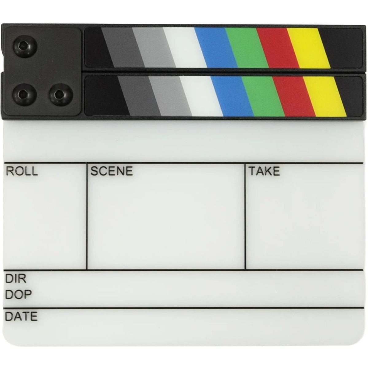 Filmsticks Colour Gripsticks ClapperBoard Tiny 6 Kit USA Version