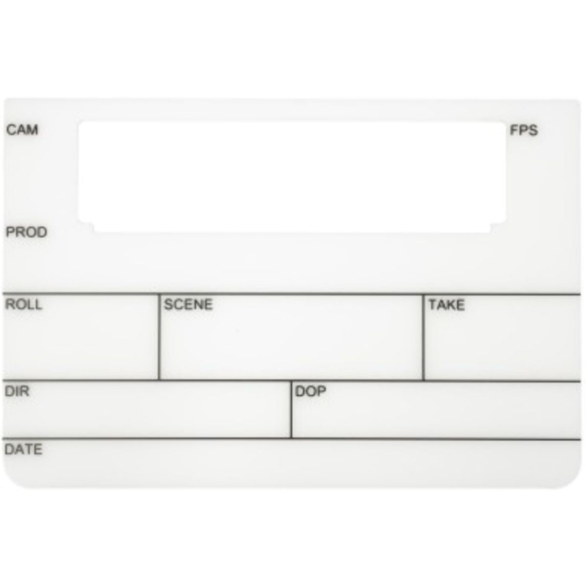Filmsticks Timecode Acrylic Board Medium 11” EU Version