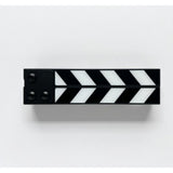 Filmsticks Medium 11 All Weather Resin ClapperSticks w/Black&White Chevron Lam.. - image 3 of 5