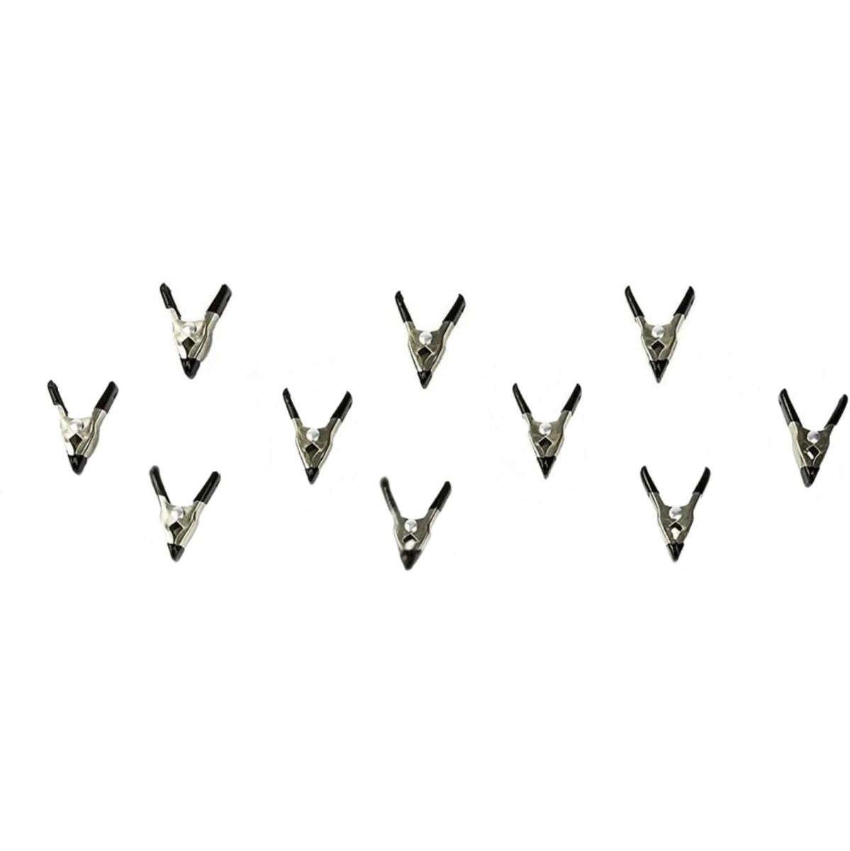 Filmsticks 2 Nickel Plated Iron Spring Clamp (Pack Of 10)
