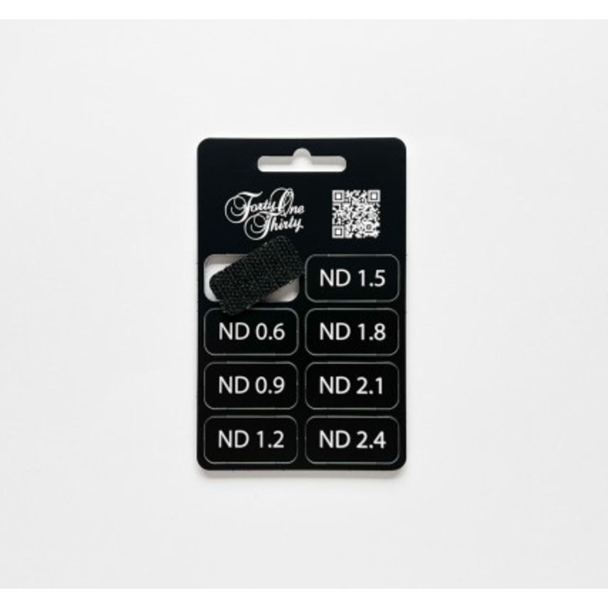 Forty One Thirty ND Filter Tabs 0.3-2.4 w/ Velcro Black/White - image 2 of 5