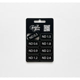 Forty One Thirty ND Filter Tabs 0.3-2.4 w/ Velcro Black/White - image 4 of 5