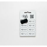 Forty One Thirty ND Filter Tabs 0.3-2.4 w/ Velcro White/Black