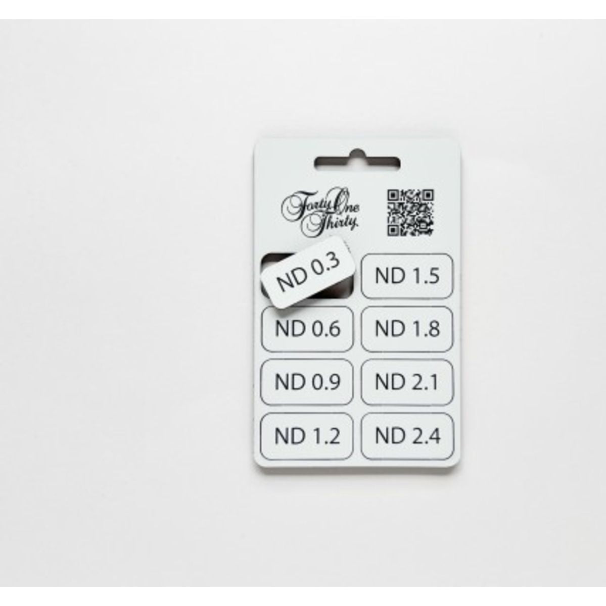 Forty One Thirty ND Filter Tabs 0.3-2.4 w/ Velcro White/Black - image 3 of 3