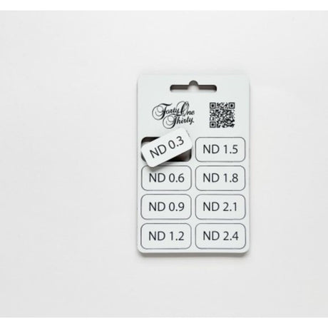 Forty One Thirty ND Filter Tabs 0.3-2.4 w/ Velcro White/Black - image 3 of 3