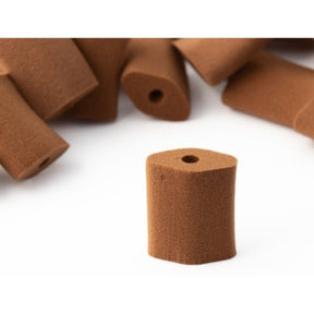 Hide-a-mic Foam-O's Regular 16 Universal Foam Microphone Mounts Brown