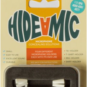 Hide-a-mic Dpa 4060/4061/4071 4 Different Holders In Case White
