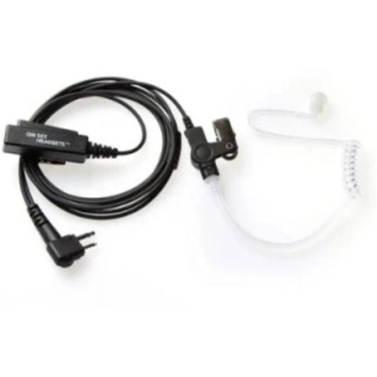 On Set Headsets FilmPro Black For Motorola