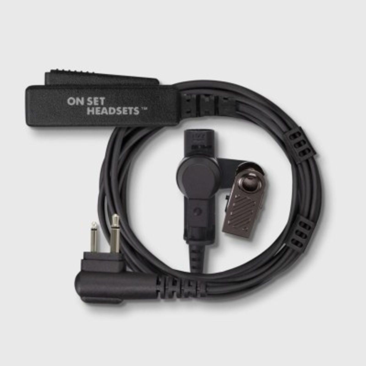 On Set Headsets FilmPro Black For Motorola - image 3 of 4