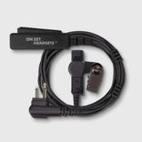 On Set Headsets FilmPro Black For Motorola - image 3 of 4