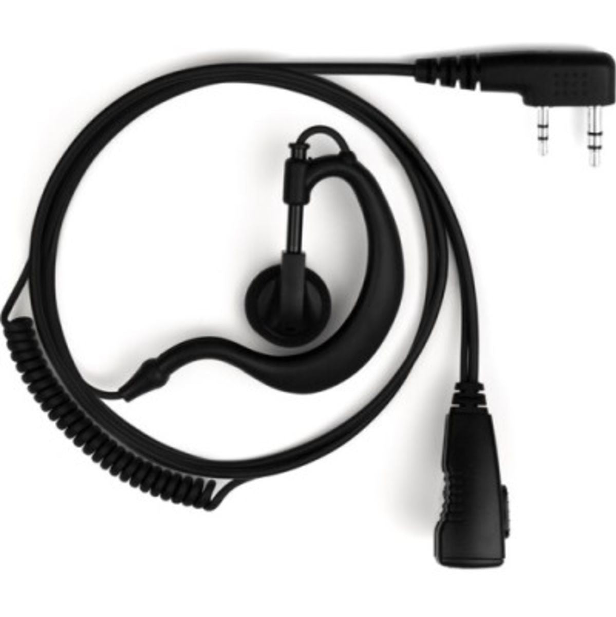 On Set Headsets G-Hook Surveillance Headset For Kenwood (Black) - image 2 of 2