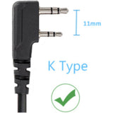 On Set Headsets FilmPro Black For Kenwood - image 2 of 3