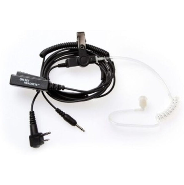 On Set Headsets FilmPro X Headset (Motorola 2-PIN Black)