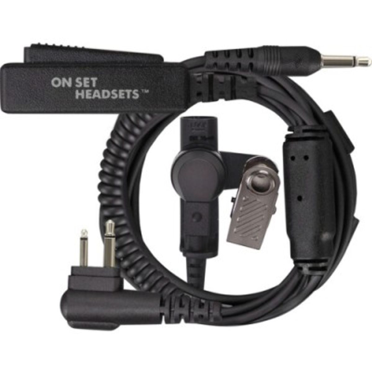 On Set Headsets FilmPro X Headset (Motorola 2-PIN Black) - image 2 of 2