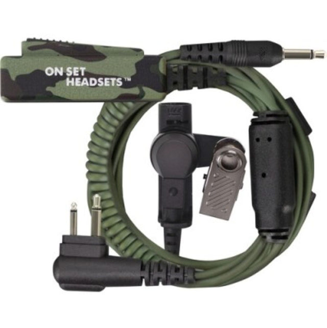 On Set Headsets FilmPro X Headset (Motorola 2-PIN Camo)