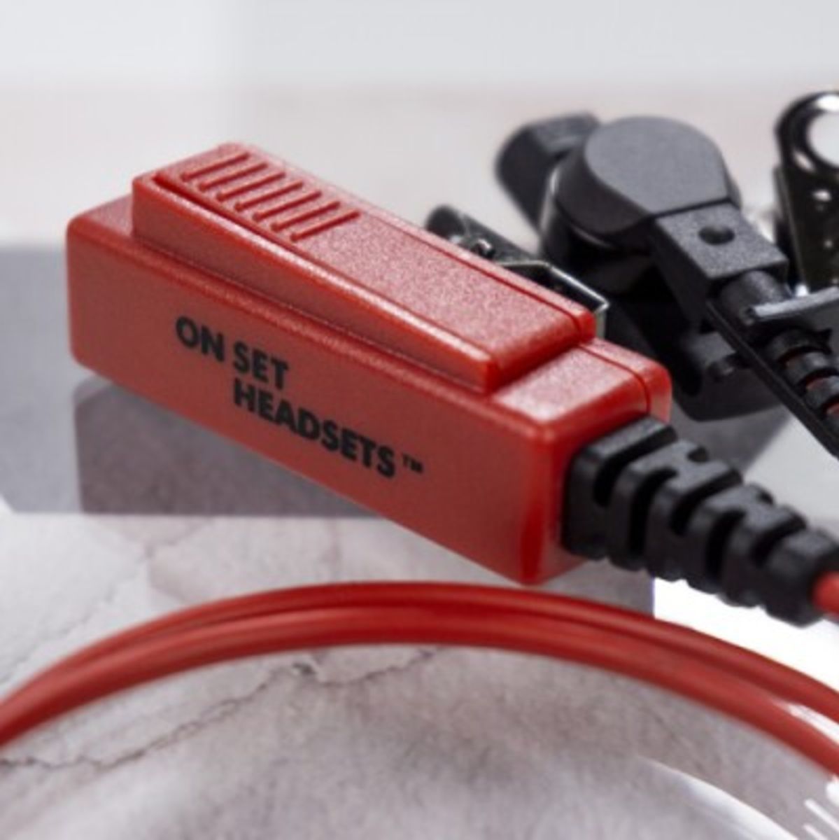 On Set Headsets FilmPro Headset w/ 2-PIN Motorola Connector (Red Dragon) - image 2 of 4