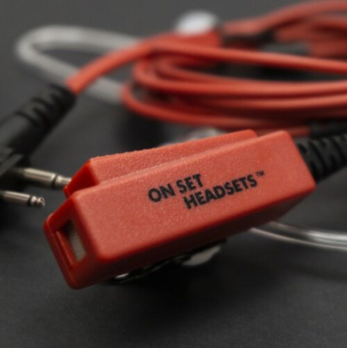 On Set Headsets FilmPro Headset w/ 2-PIN Motorola Connector (Red Dragon) - image 3 of 4