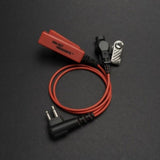 On Set Headsets Shorty Chest Pack For Kenwood 2-PIN (Red Dragon) - image 3 of 4