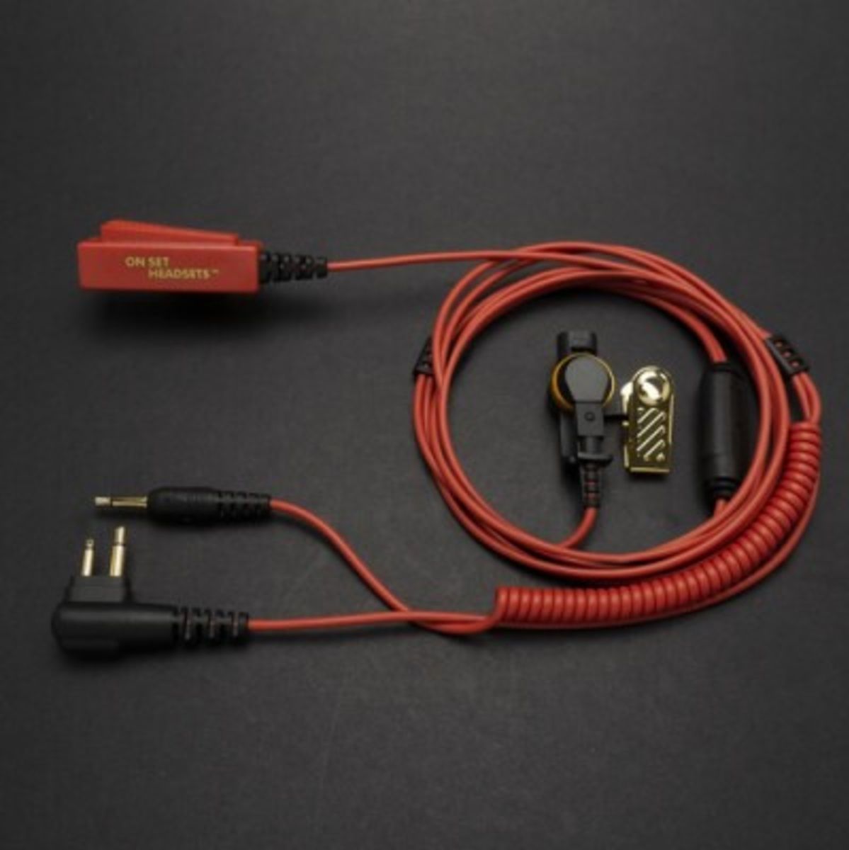 On Set Headsets FilmPro X Elite (2-PIN Motorola Red) - image 4 of 4