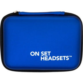 On Set Headsets Travel Case (Blue)