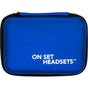 On Set Headsets Travel Case (Blue)
