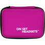 On Set Headsets Travel Case (Purple)