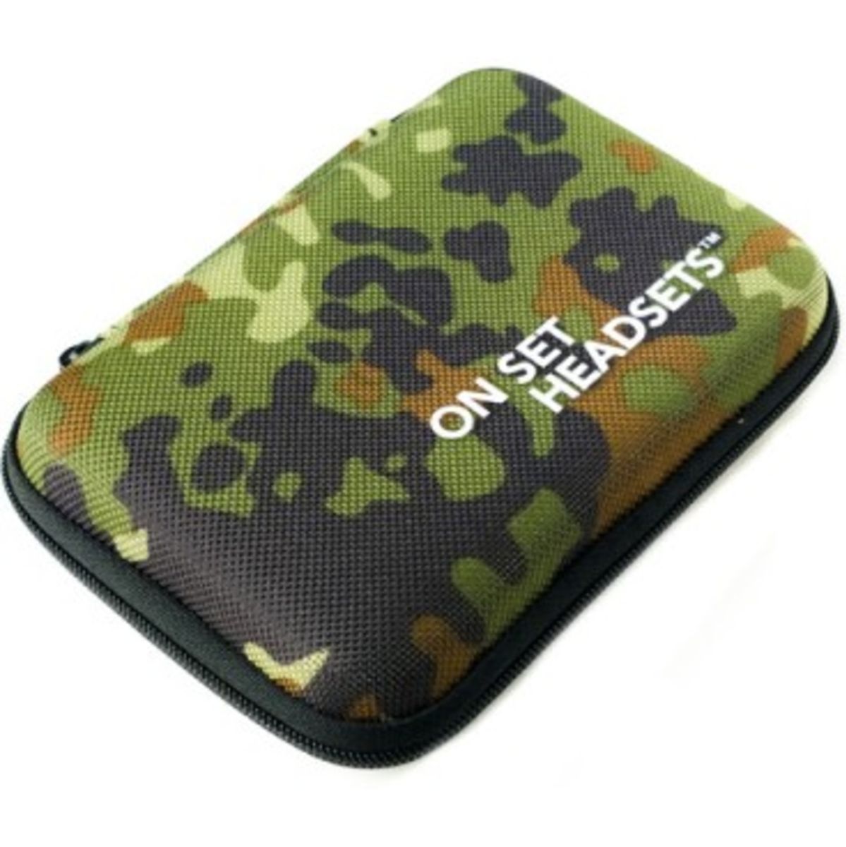 On Set Headsets Travel Case (Green Camo) - image 3 of 5