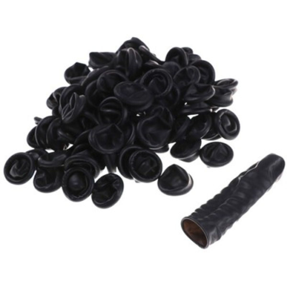 On Set Headsets Microphone Cover (10-pack Black)