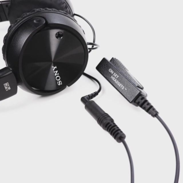 On Set Headsets FilmPro XY Headset For Motorola Black