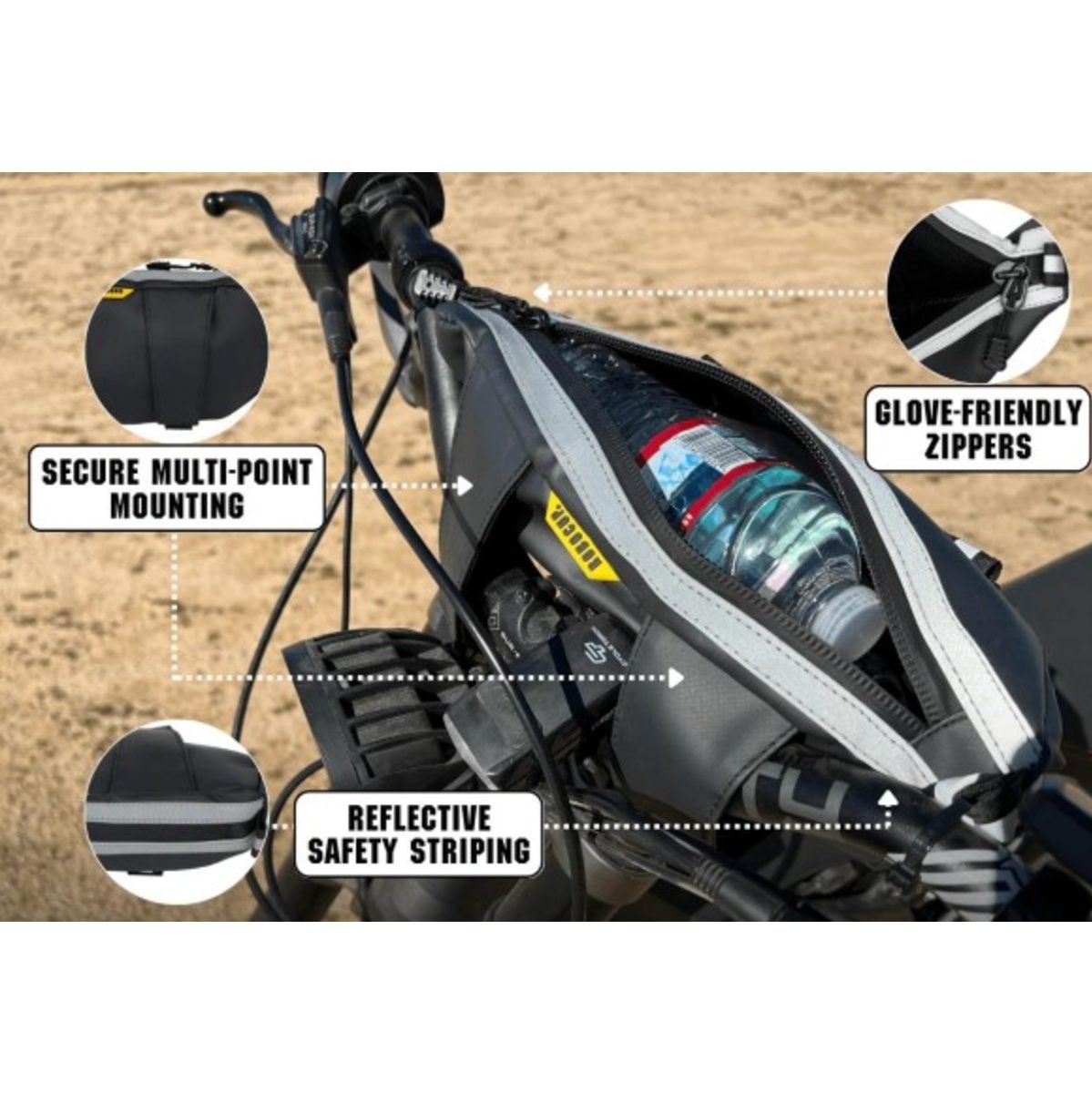 RoboCup Motorcycle/ATV Handlebar Storage Bag - image 2 of 5